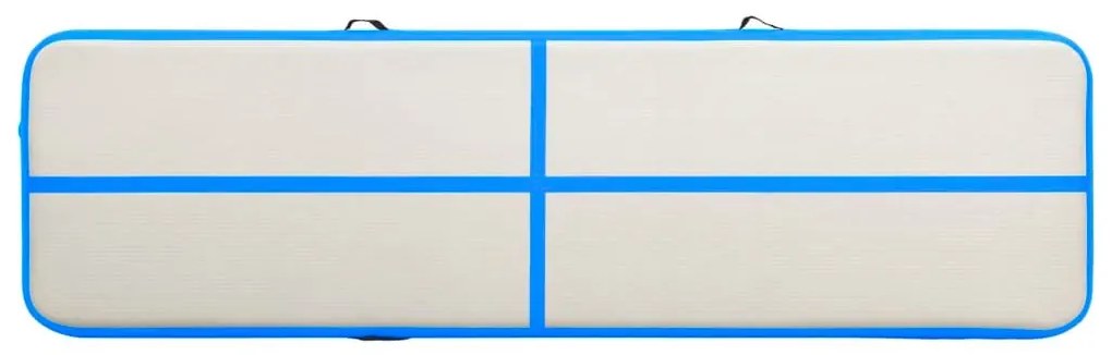 Στρώμα Ενόργανης Φουσκωτό Μπλε 600 x 100 x 20 εκ. PVC με Τρόμπα - Μπλε