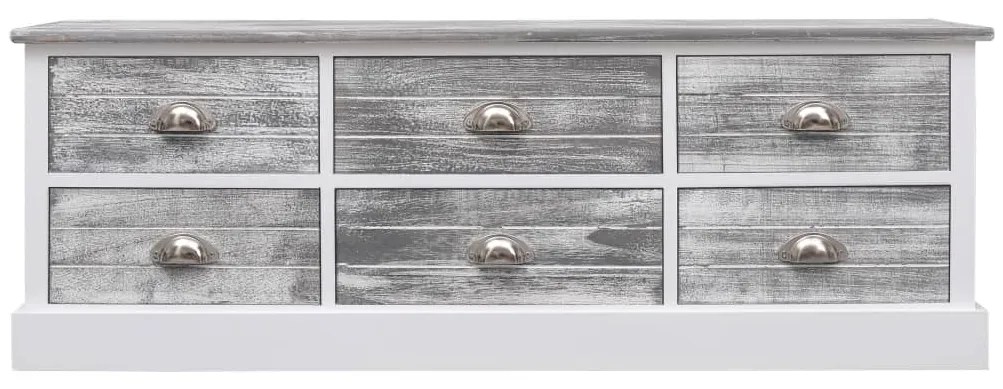vidaXL Έπιπλο Χολ / Εισόδου Γκρι 115 x 30 x 40 εκ. Ξύλινο