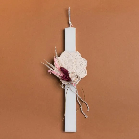 Beauty Home ΛΑΜΠΑΔΑ 33cm ΣΟΥΒΕΡ ΔΙΧΡΩΜΟ ΜΕ ΑΠΟΞΗΡΑΜΕΝΑ ΣΟΜΟΝ ΣΕ ΣΥΣΚΕΥΑΣΙΑ ΔΩΡΟΥ