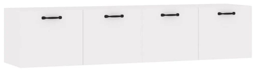 vidaXL Ντουλάπια Τοίχου 2 Τεμ. Λευκά 60 x 36,5 x 35 εκ. Επεξ. Ξύλο