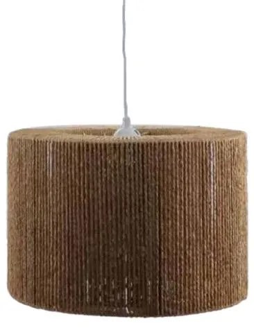 Κρεμαστό Φωτιστικό Οροφής Sento Inart Ε27 rope Φ40x20εκ 299-000022 299-000022 Μπεζ