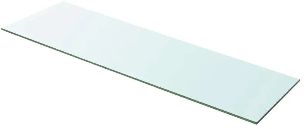 vidaXL Ράφι Πάνελ Διάφανο 100 x 30 εκ. Γυάλινο