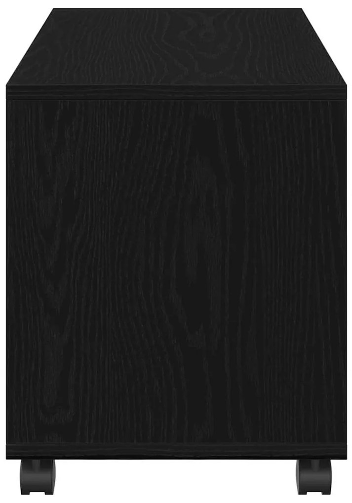 vidaXL End Table Μαύρη δρυς 72 x 33 x 42.5 εκ. Επεξεργασμένο ξύλο