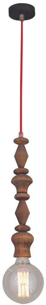 HL-027R-1 MELODY AGED WOOD PENDANT HOMELIGHTING 77-2723