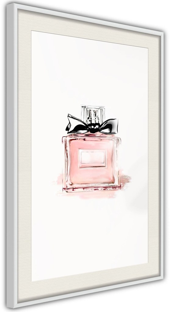 Αφίσα - Pink Scent - 20x30 - Χρυσό - Με πασπαρτού