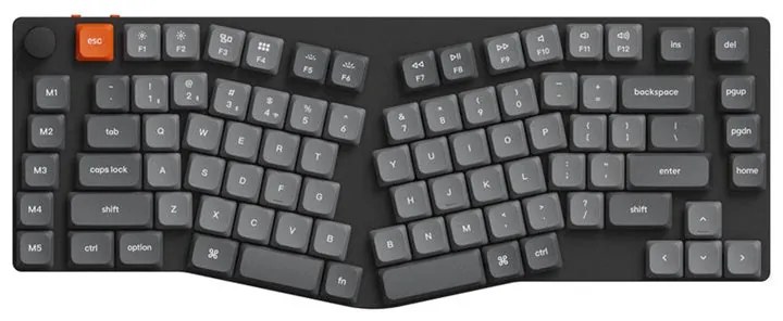 Wireless low-profile Keyboard Keychron K15 Max Led Red Switch (black) &#91;K15M-A1&#93;