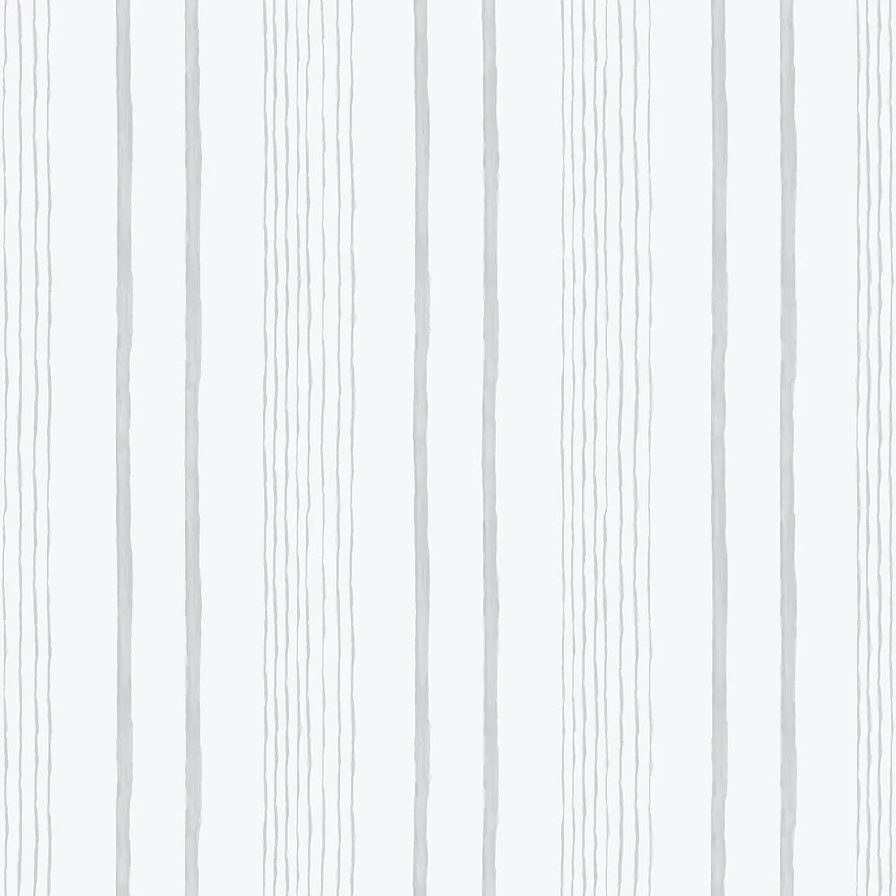 Παιδική Ταπετσαρία Τοίχου Lines M33309 Γκρι 53 cm x 10 m