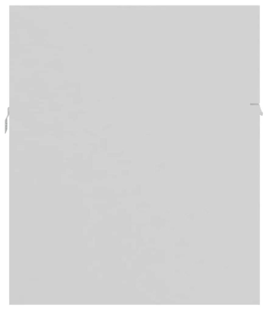 vidaXL Ντουλάπι Νιπτήρα Λευκό 90 x 38,5 x 46 εκ. από Μοριοσανίδα