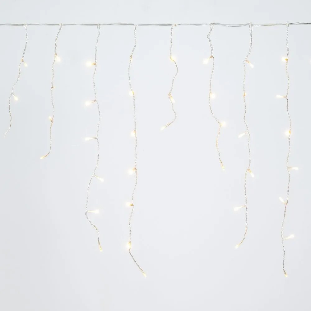 Χριστουγεννιάτικα Λαμπάκια Βροχή 300 Led 75022 6m Clear