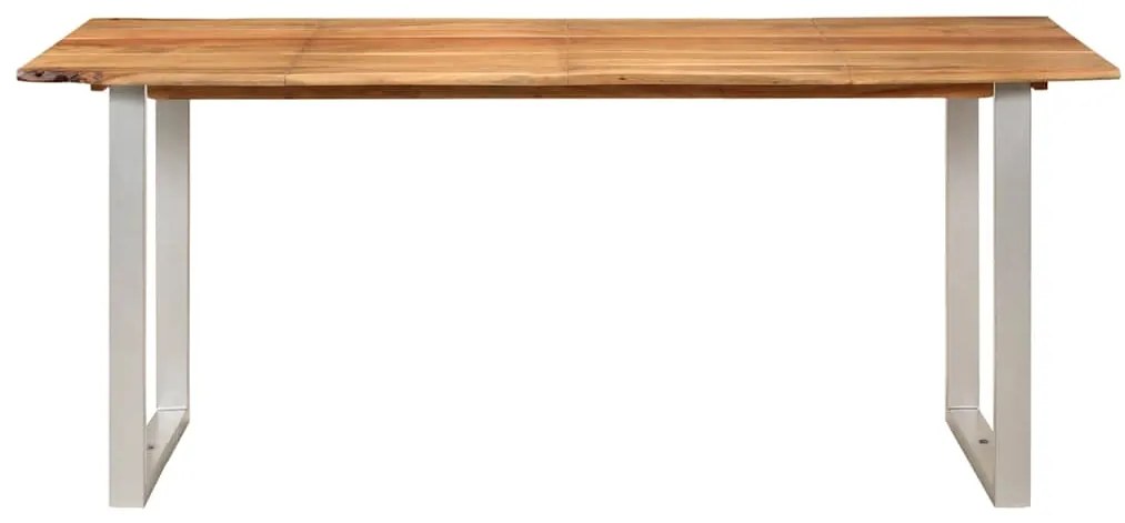 vidaXL Τραπεζαρία 180 x 90 x 76 εκ. από Μασίφ Ξύλο Ακακίας