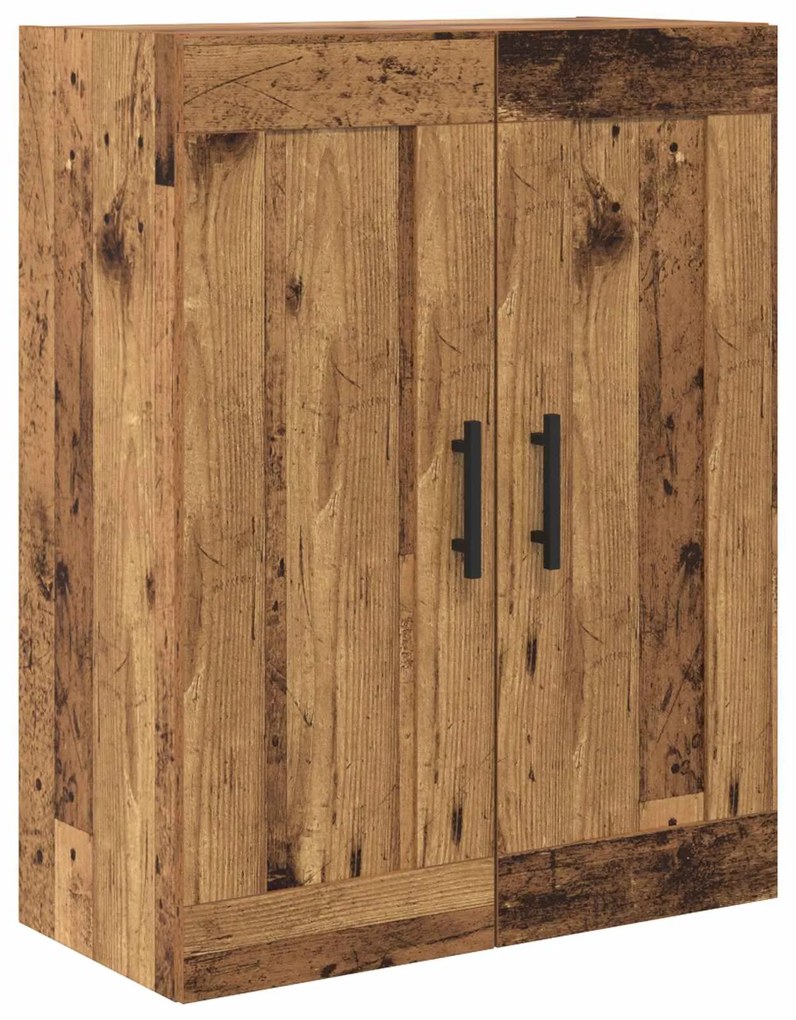 vidaXL Highboard Παλιό ξύλο 69,5 x 34 x 180 εκ. Επεξεργασμένο ξύλο