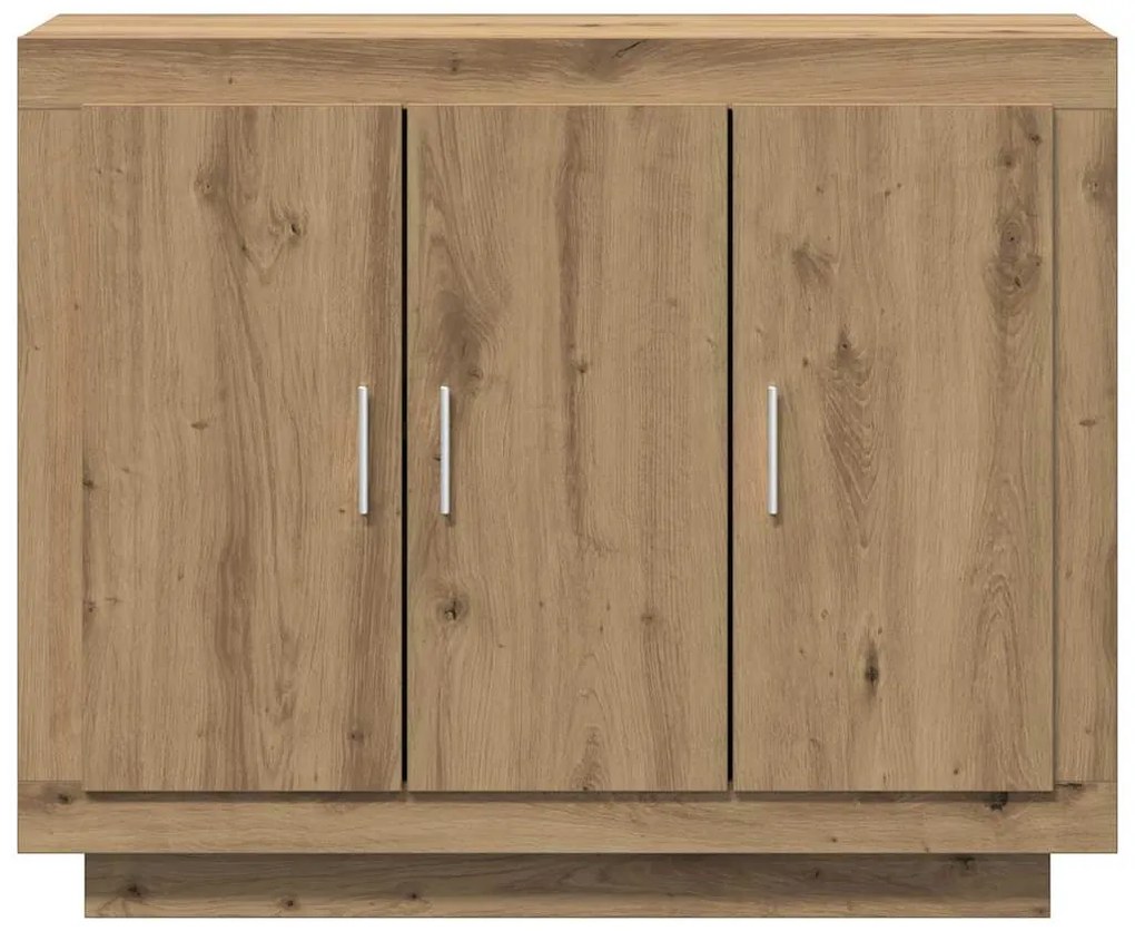 vidaXL Μπουφές Αρτισιανή Δρυς 92x35x75 εκ. από Επεξεργασμένο Ξύλο
