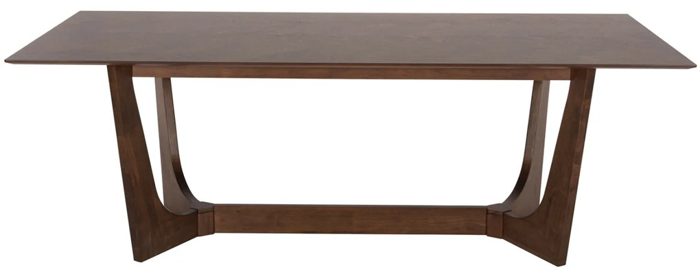 ΤΡΑΠΕΖΙ ΤΡΑΠΕΖΑΡΙΑΣ RIMER HM9742 MDF ΜΕ ΚΑΠΛΑΜΑ ΦΡΑΞΙΝΟΥ-ΚΑΡΥΔΙ ΧΡΩΜΑ 220X100x75Yεκ.