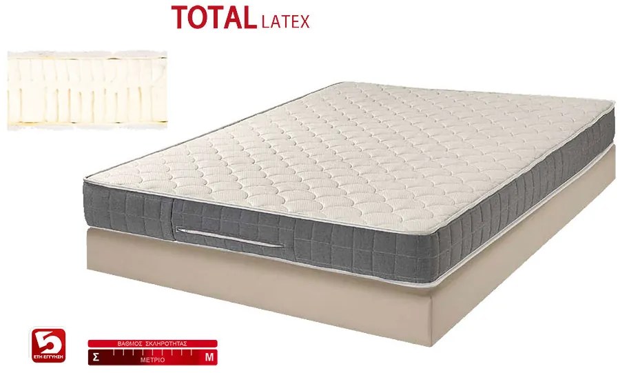 KPS ΣΤΡΩΜΑ TOTAL LATEX 160X200X19EK 08.01.76 6735