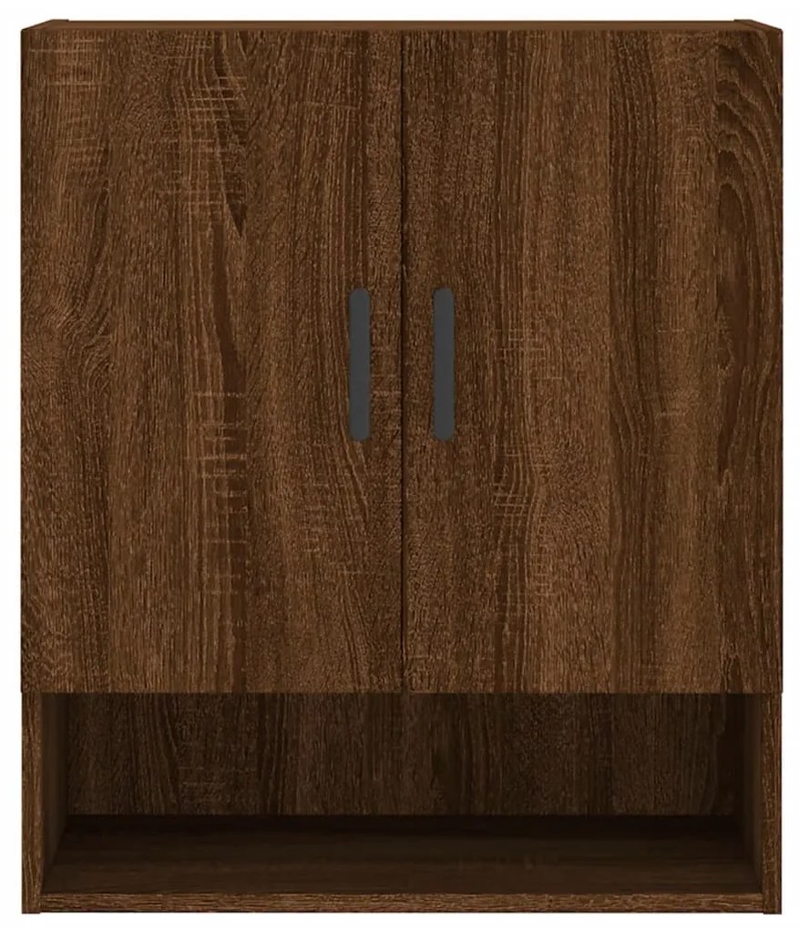 vidaXL Ντουλάπι Τοίχου Καφέ Δρυς 60x31x70 εκ. Επεξεργασμένο Ξύλο
