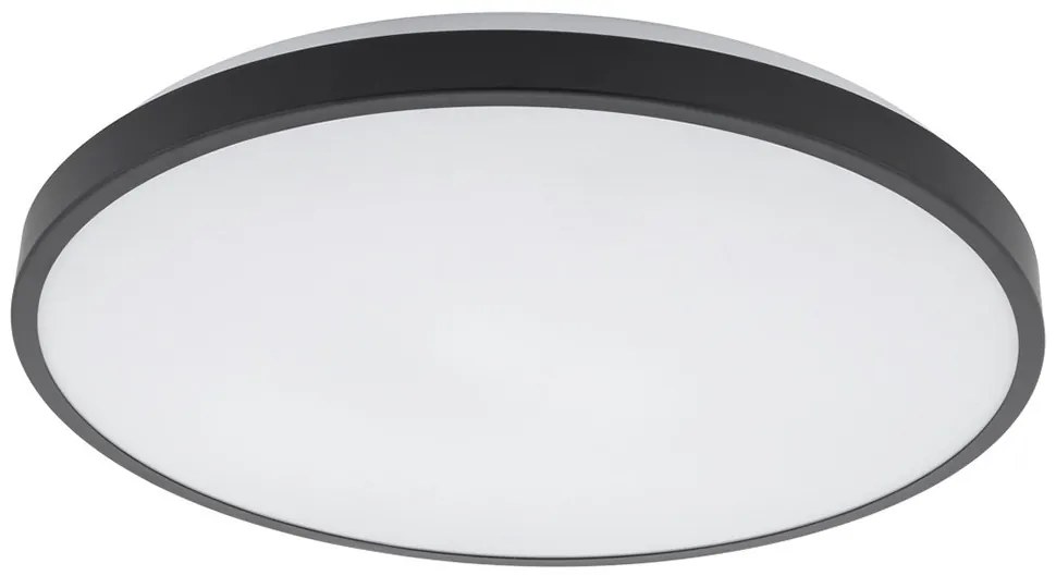 Φωτιστικό Οροφής - Πλαφονιέρα Agnes Round Pro 10972 38.5x5cm 22W 4000K 1800lm Led Black-White Nowodv