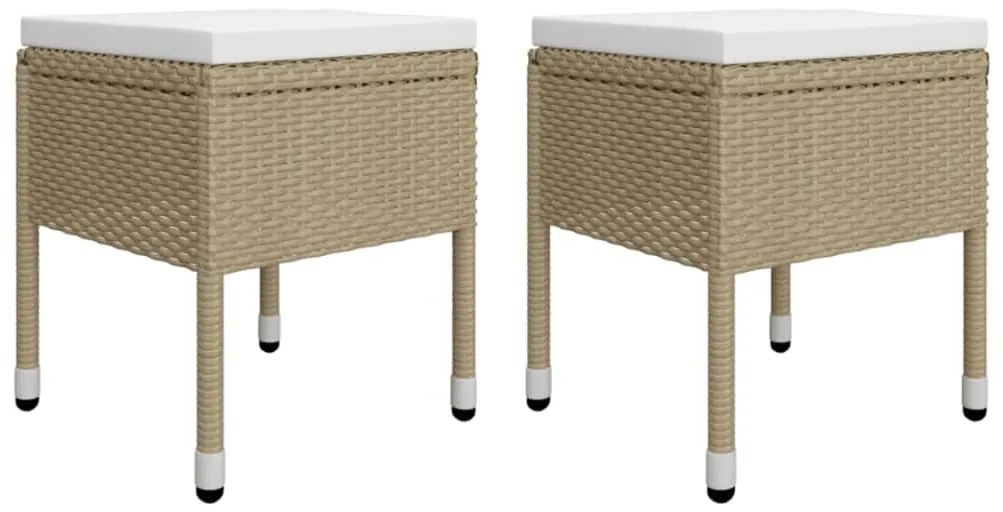 vidaXL Σετ Τραπεζαρίας Κήπου 5 Τεμαχίων Μπεζ