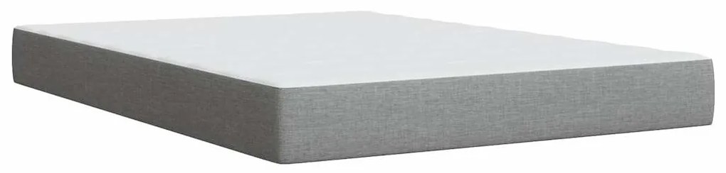 ΚΡΕΒΑΤΙ BOXSPRING ΜΕ ΣΤΡΩΜΑ ΑΝΟΙΧΤΟ ΓΚΡΙ 140X200 ΕΚ. ΥΦΑΣΜΑΤΙΝΟ 3287105