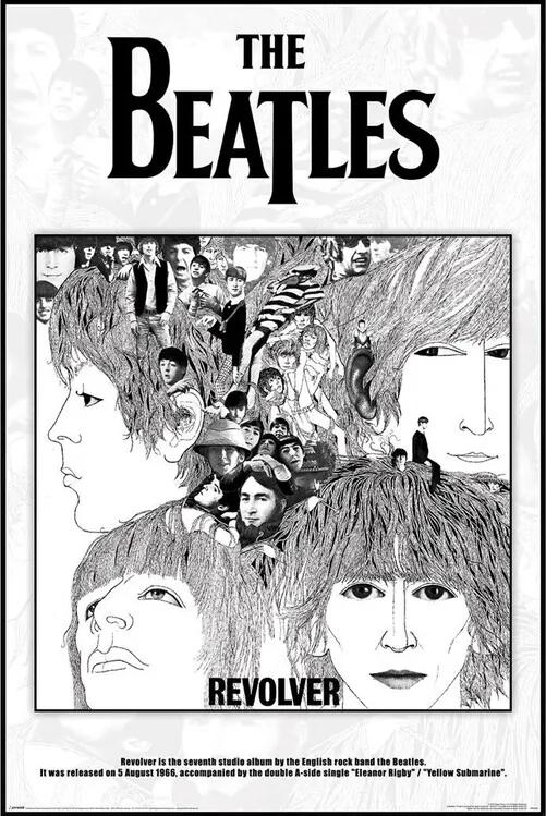 Αφίσα The Beatles - Revolver Album Cover, (61 x 91.5 cm)