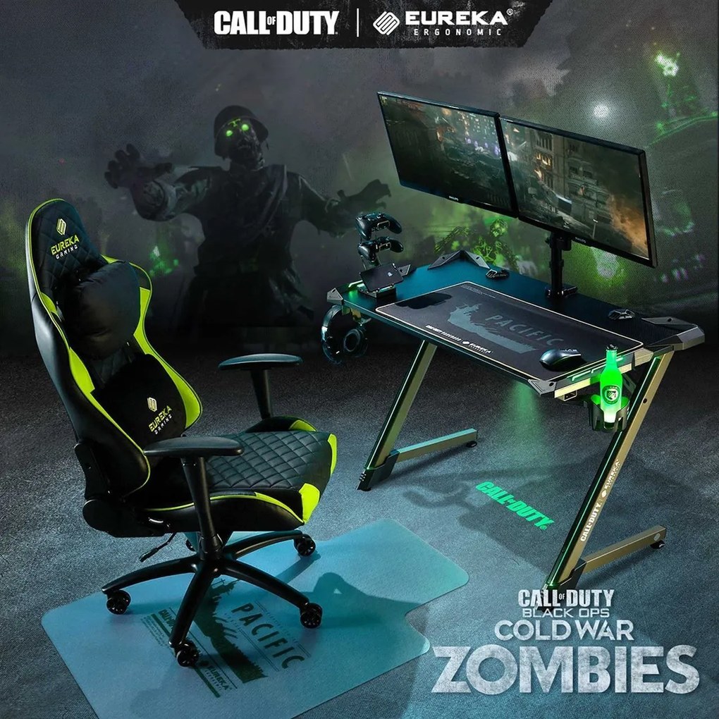 Gaming Γραφείο - Eureka Ergonomic® COD-002-GB-US