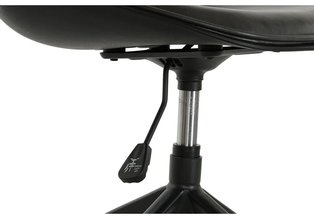 Καρέκλα DKD Home Decor Μαύρο Σκούρο γκρίζο 47,5 x 57,5 x 83 cm