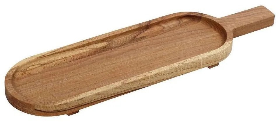 Πλατώ Σερβιρίσματος KOP127 70x20x3,5cm Natural Espiel Wood