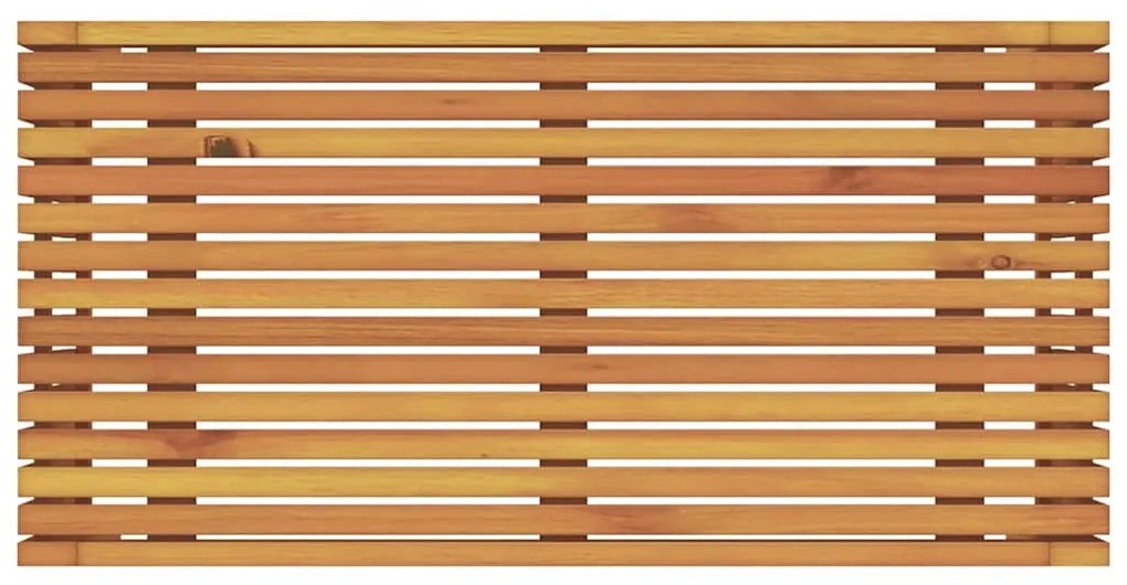 vidaXL Τραπεζάκι σαλονιού Καφέ 90 x 45 x 35 cm Μασίφ ξύλο ακακίας