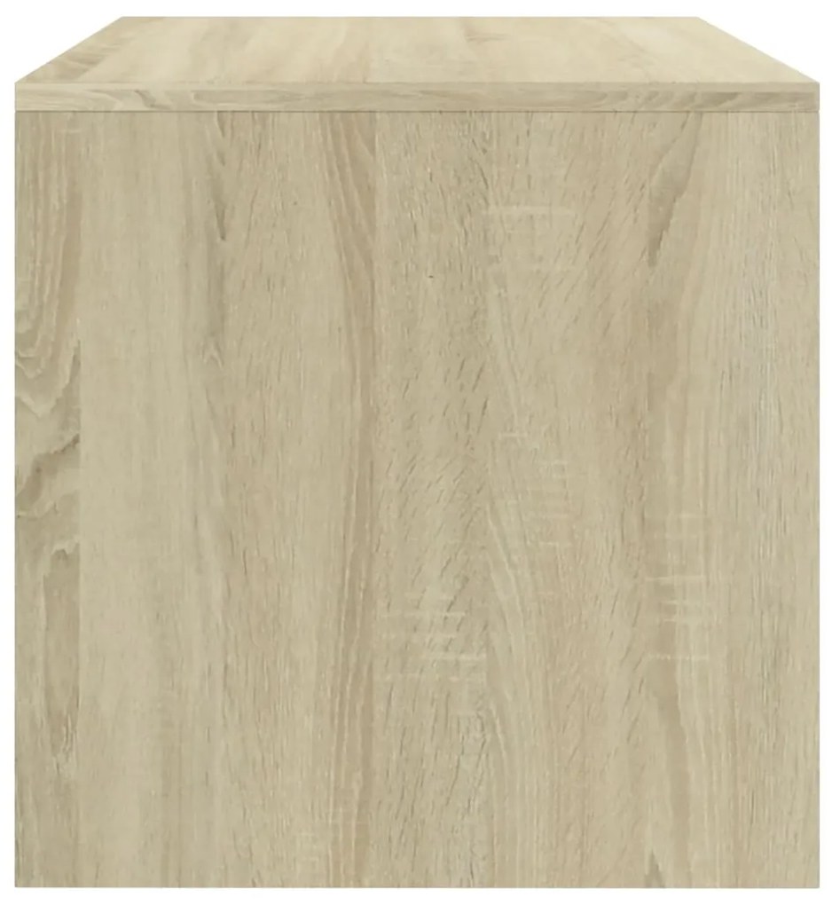 vidaXL Κομοδίνο Χρώμα Sonoma Δρυς 40 x 30 x 30 εκ. από Επεξ. Ξύλο