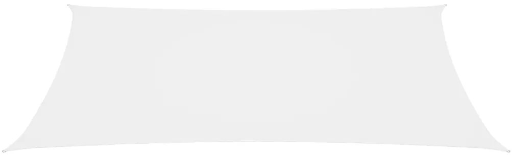 vidaXL Πανί Σκίασης Ορθογώνιο Λευκό 5 x 8 μ. από Ύφασμα Oxford