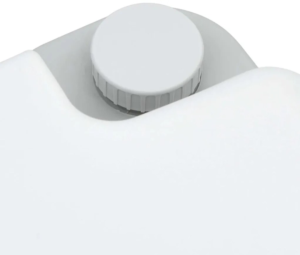 vidaXL Τουαλέτα Κάμπινγκ Γκρι και Λευκό 41,5 x 36,5 x 30 cm