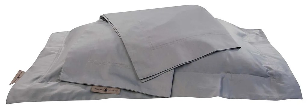 Ζεύγος Μαξιλαροθήκες Oxford (50x70) Greenwich Polo Club Cozy Γκρι