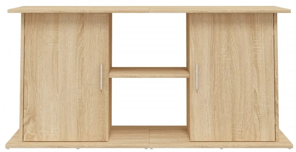 vidaXL Βάση Ενυδρείου Sonoma Δρυς 121x41x58 εκ. από Επεξεργασμένο Ξύλο