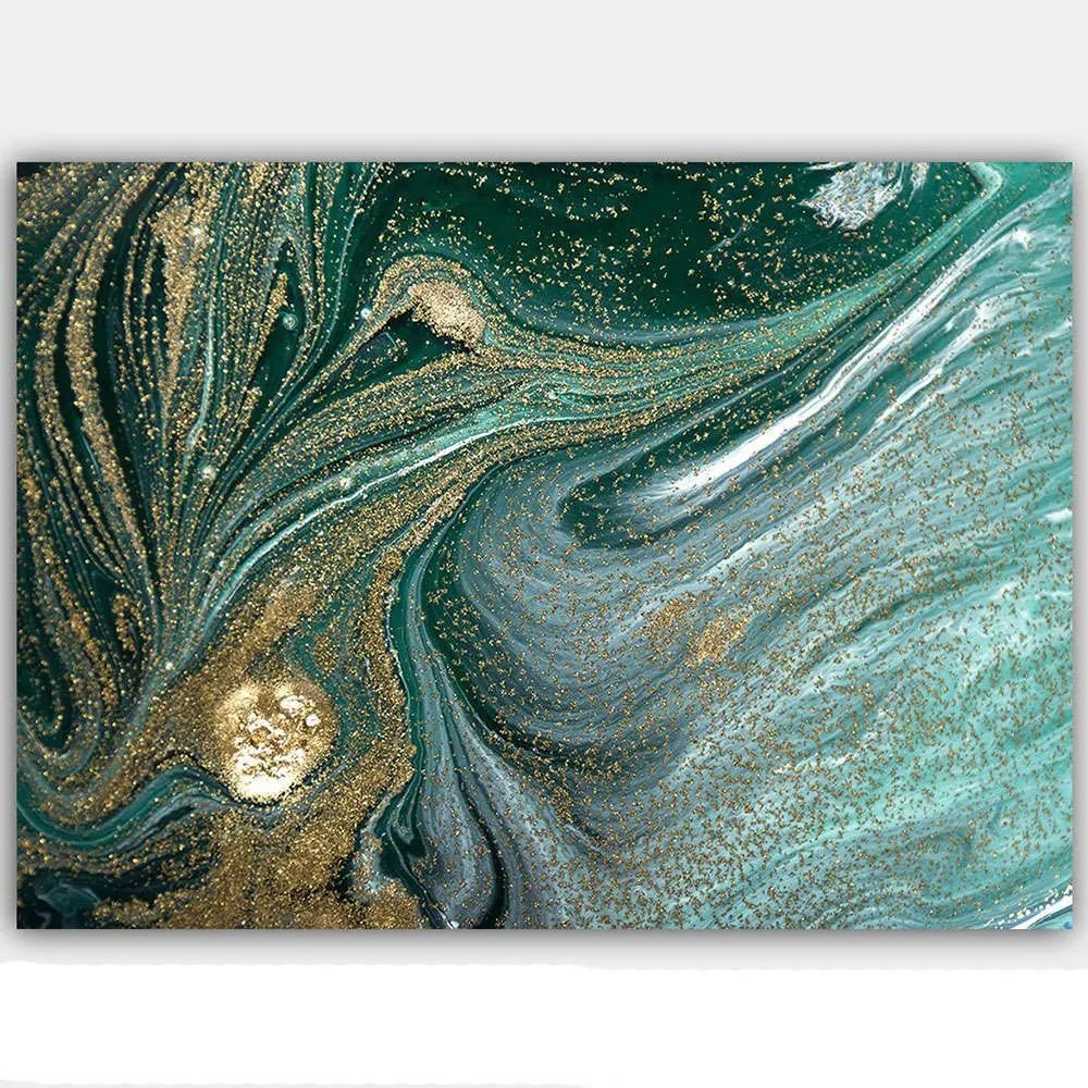 Πίνακας Καμβάς 441HPE2747 100x70cm Multi Wallity Οριζόντιοι Wood, Canvas