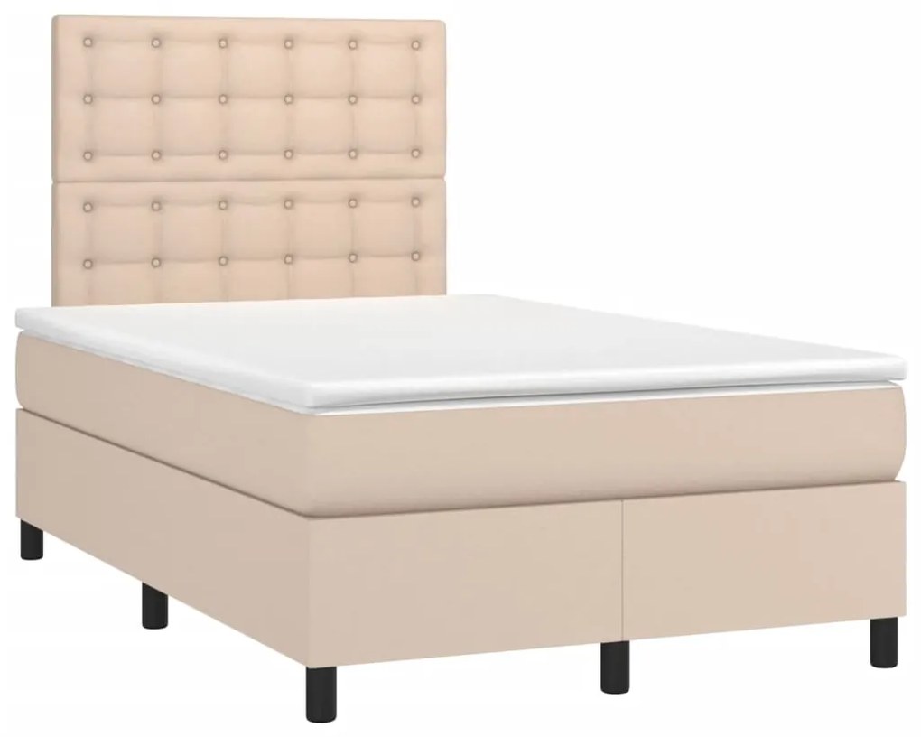 ΚΡΕΒΑΤΙ BOXSPRING ΜΕ ΣΤΡΩΜΑ ΚΑΠΟΥΤΣΙΝΟ 120X200ΕΚ.ΑΠΟ ΣΥΝΘ.ΔΕΡΜΑ 3142838