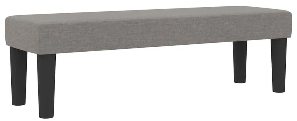 vidaXL Κρεβάτι με ελατήρια με στρώμα Taupe 120 x 190 cm ύφασμα