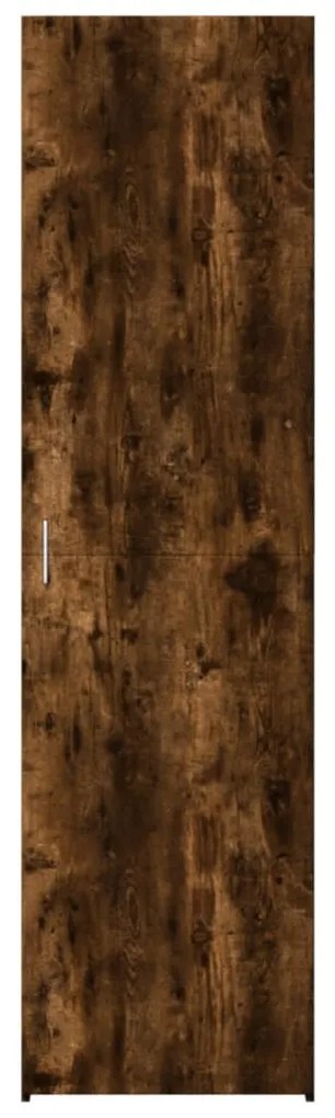 vidaXL Ντουλάπι Καπνιστή Δρυς 50x42,5x185 εκ. από Επεξεργασμένο Ξύλο