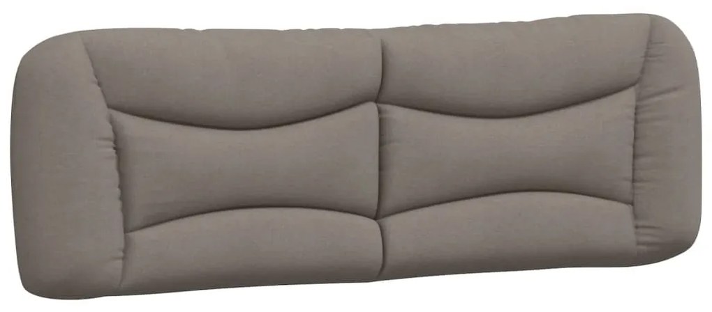 ΚΡΕΒΑΤΙ TAUPE 160X200 ΕΚ. ΥΦΑΣΜΑΤΙΝΟ 3208545