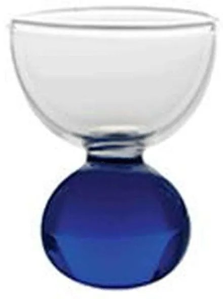 Αυγοθήκη Bilia BA01007 5x6cm Blue-Clear Zafferano Γυαλί