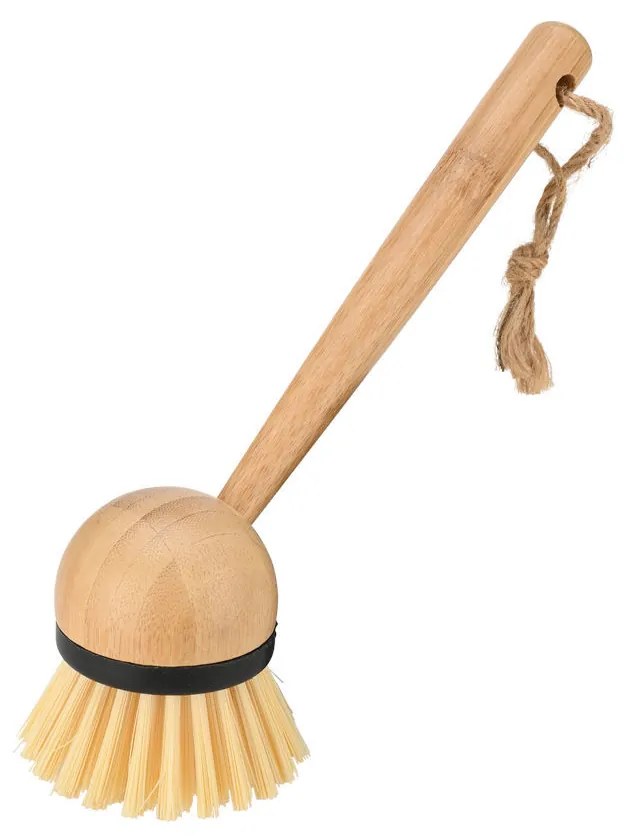 ESTIA ΒΟΥΡΤΣΑ ΚΑΘΑΡΙΣΜΟΥ ΠΙΑΤΩΝ ΧΕΙΡΟΣ BAMBOO ESSENTIALS 22.5x7cm