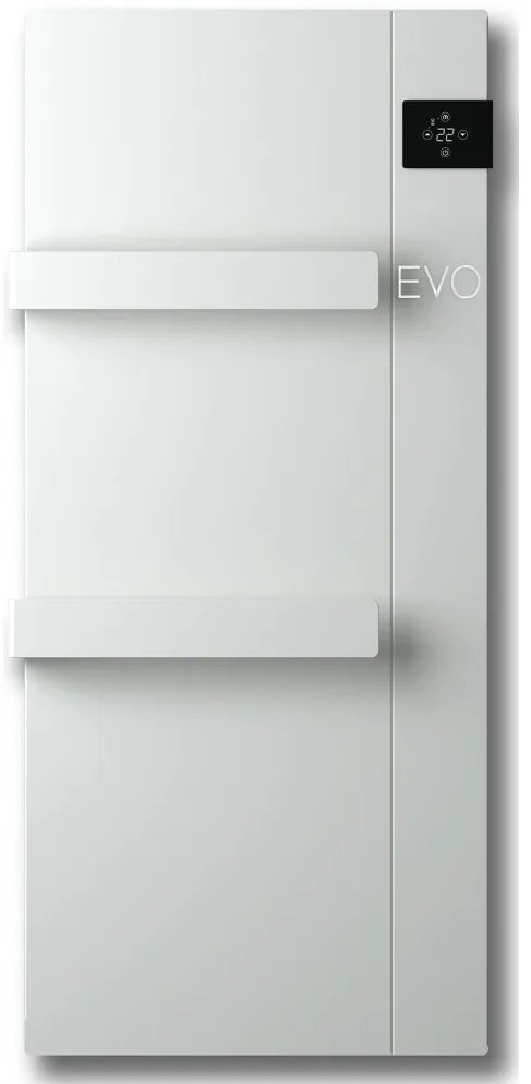 Radialight Onsen Evo 1000 Watt Λευκή - Ψηφιακή Πετσετοκρεμάστρα Μπάνιου