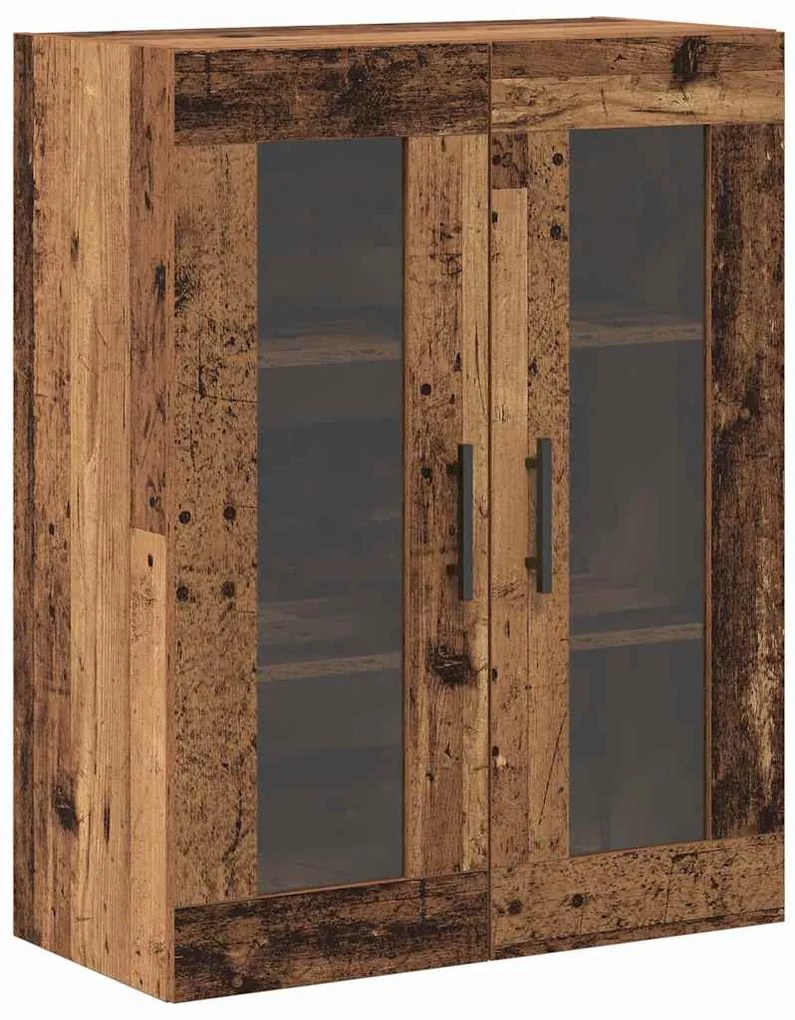 vidaXL Highboard Παλαιό ξύλο 69.5 x 34 x 90 εκ. Επεξεργασμένο ξύλο