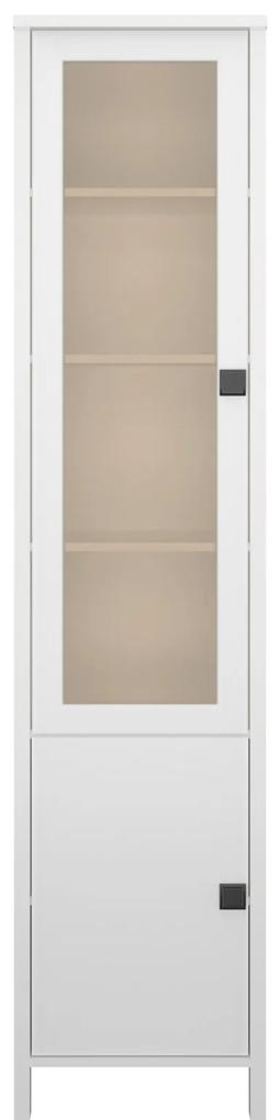 Βιτρίνα Μονόφυλλη Marocco Λευκό 48.3x37x210.5cm - Μελαμίνη - TO-MARWIT1W1DWHITE