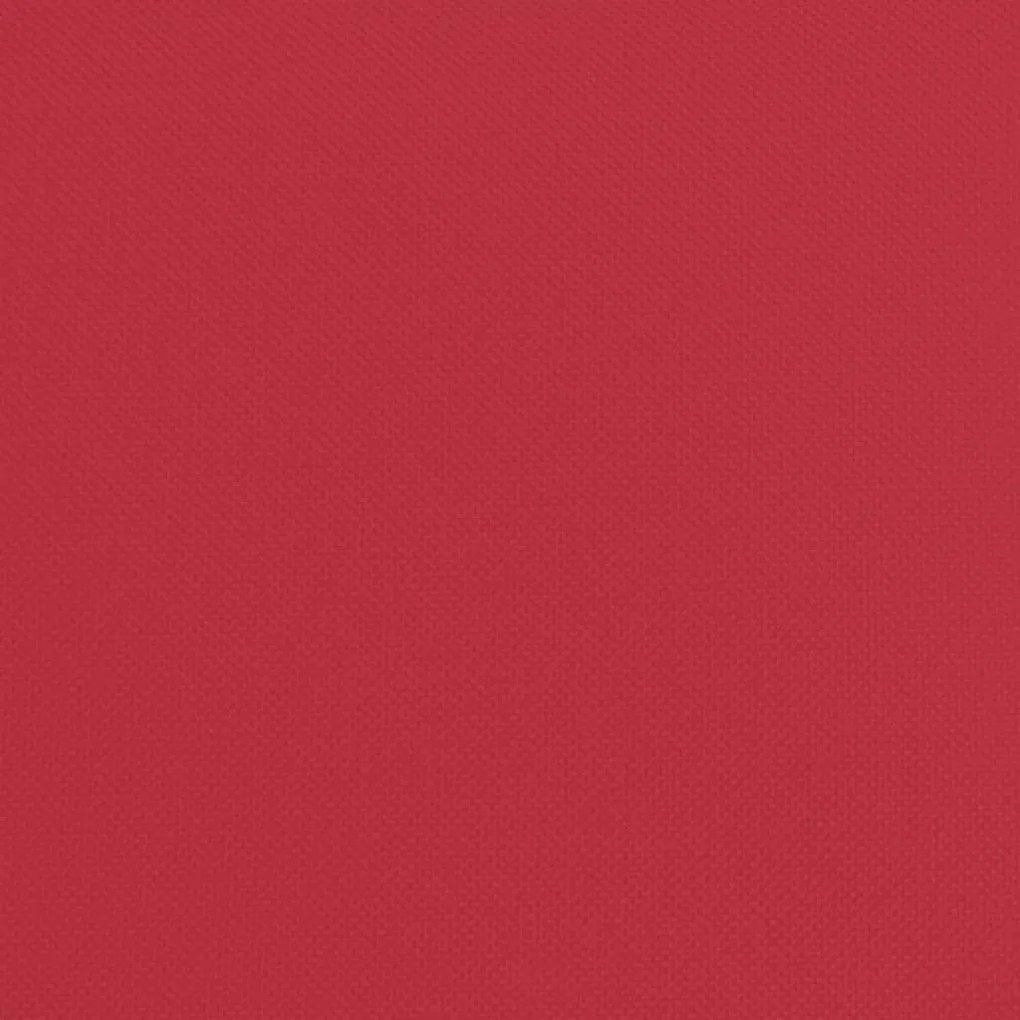 Ξαπλώστρα Πτυσ. Κόκκινη Ύφ. Oxford / Ατσάλι Ηλεκτ. Βαφή Πούδρας - Κόκκινο