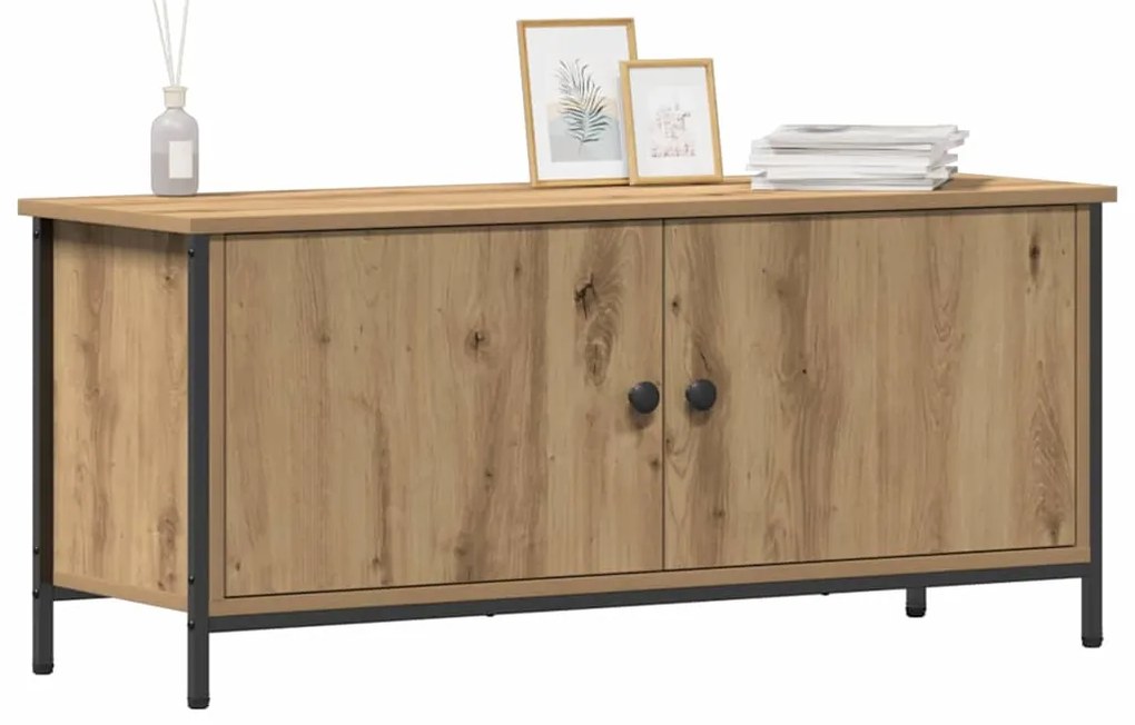 vidaXL Ντουλάπι TV Artisan Oak 100 x 35 x 45 εκ. Επεξεργασμένο ξύλο
