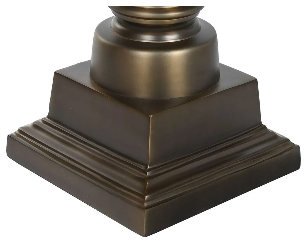 Επιτραπέζιο Φωτιστικό Home ESPRIT Μαύρο Αργυρό 50 W 220 V