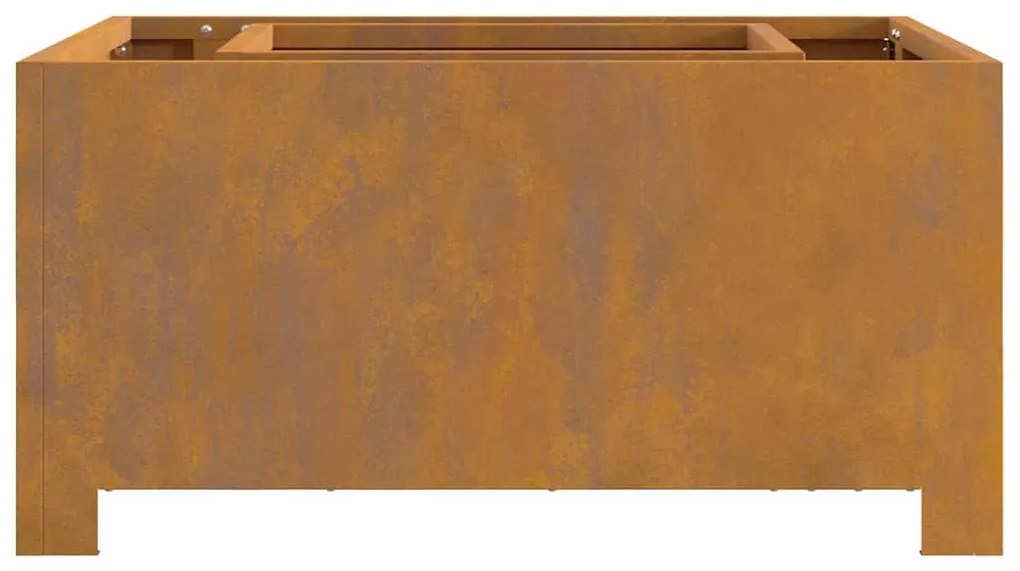 vidaXL Φωτιά Καφέ 60 x 60 x 30 cm Ατσάλι σκληρυθέν στον αέρα