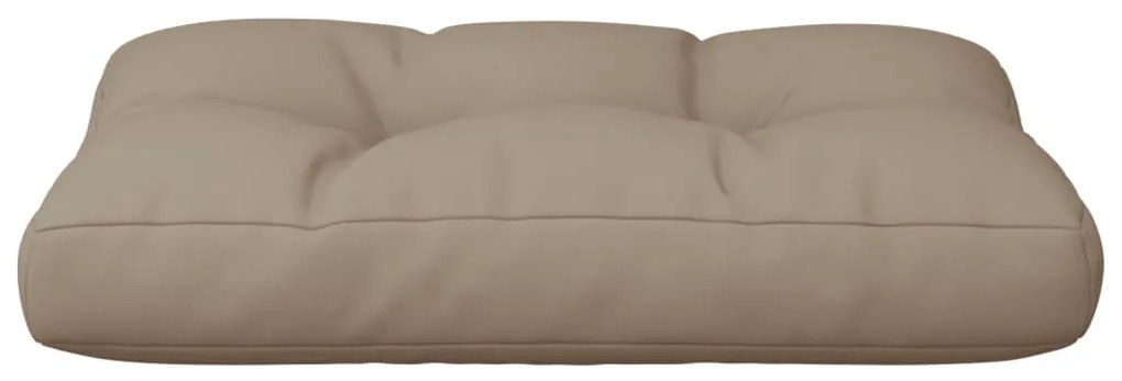 vidaXL Μαξιλάρι Παλέτας Taupe 60 x 40 x 12 εκ. Υφασμάτινο