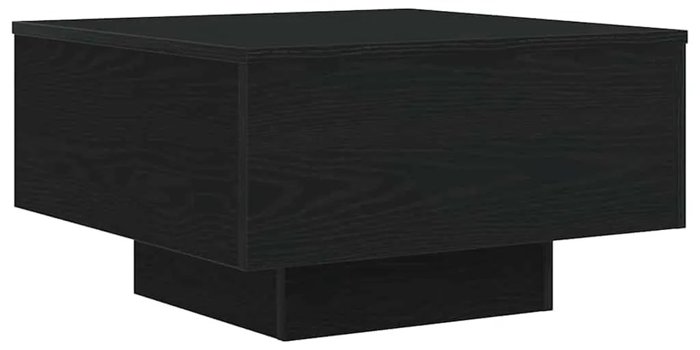 vidaXL Τραπεζάκι Σαλονιού Μαύρη δρυς 55 x 55 x 31 cm