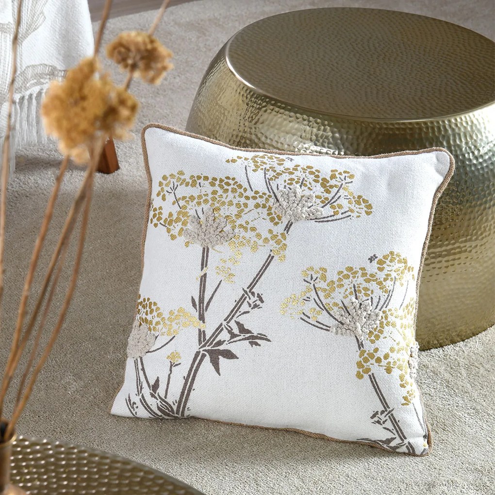 Διακοσμητικό Μαξιλάρι 2 Όψεων (40x40) S-F Oriana Naturel C0D938001