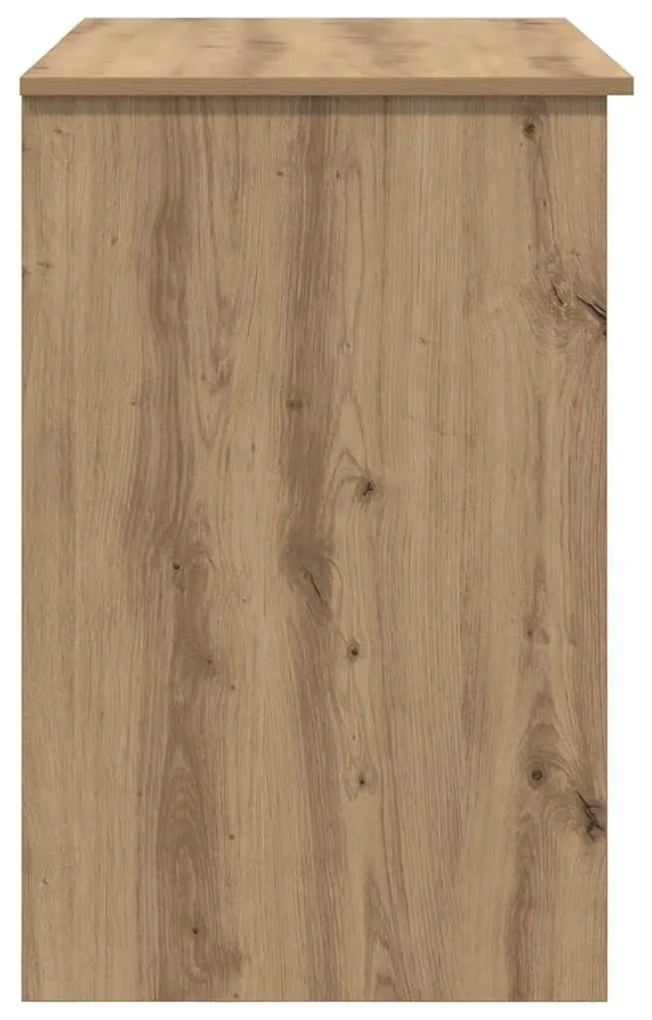 vidaXL Γραφείο artisan δρυς 90 x 49.5 x 75 εκ. Επεξεργασμένο ξύλο